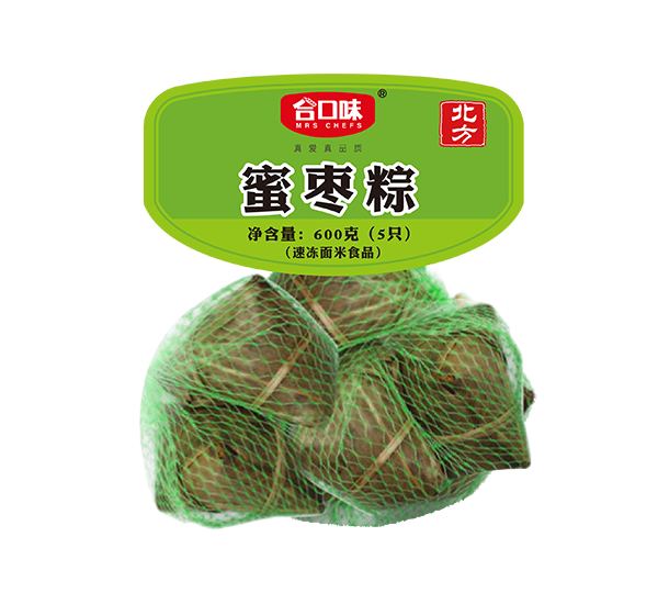 600g蜜枣粽